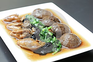 Chinese festive edible fungus delicacy