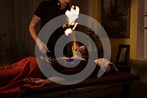 Chinese fire massage and therapy