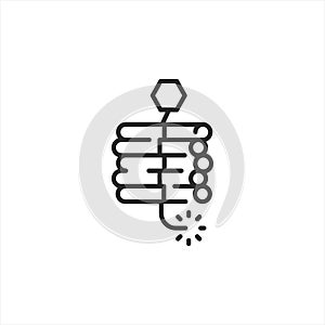 Chinese Firecracker Bundle Icon