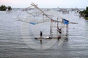 Chinese fishing nets