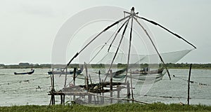 Chinese fishing nets Cochin India