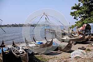 Chinese fishing nets at Kochi