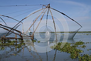 Chinese fishingnets in , India