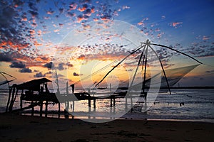 Chinese Fishnets at Fort Kochi