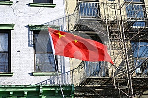 Chinese Flag New York City