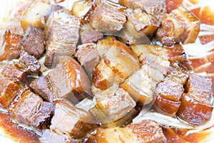 Chinese food, braised pork