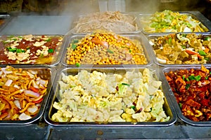 Chinese food buffet