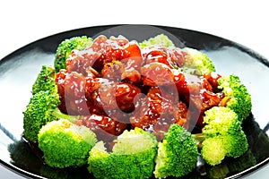 Chinese food general tso's chicken (General Chang's Chicken)