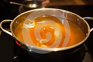 Chinese food hotpot styles of shabu soup