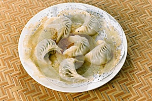 Chinese food, Potstickers dumplings