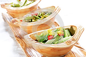 Chinese Food: Salad made