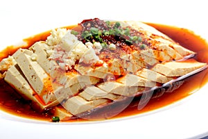 Chinese Food: Salad made of Toufu