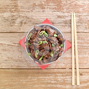Chinese food Soy sauce cooked beef with star anise