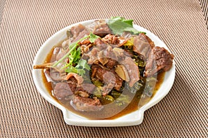 Chinese food Spiced beef snack