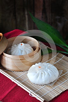 Chinese food Steamed Pork Bun