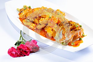 Chinese Food: Sweet and Sour Perch