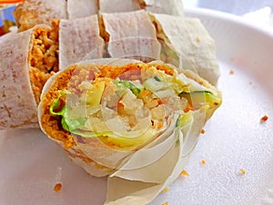 Chinese fresh popiah in Singapore and Malaysia