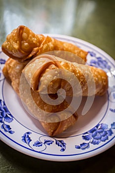 Chinese Fried Egg Rolls