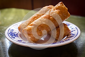 Chinese Fried Egg Rolls