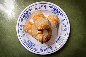 Chinese Fried Egg Rolls