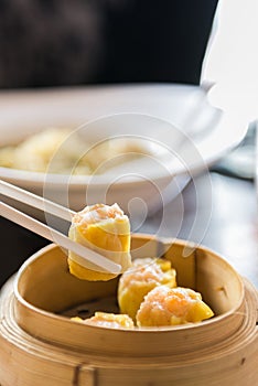Chinese fried shrimp dimsum