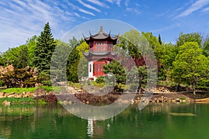 Chinese gardens management at Montreal Botanical Garden