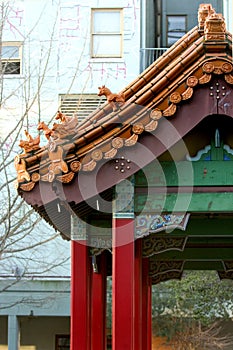 Chinese Gate in Chinatown photo