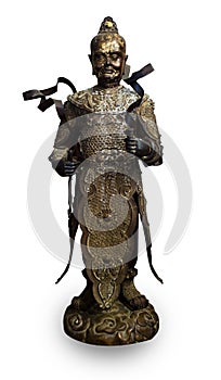 Chinese god statue