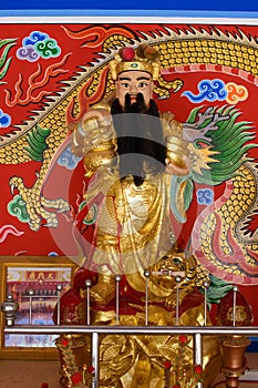 Chinese God of wealth rich and prosperity