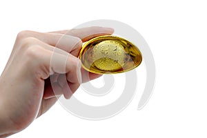 Chinese gold ingot