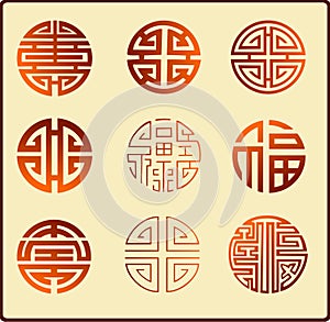 Čínština grafický symboly 