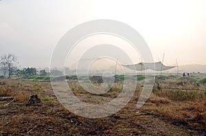 Chinese grave at The Qingming Festival Time in Ratchaburi Thailand