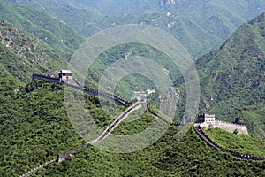 Chinese Great Wall At Juyongguan