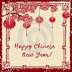 Chinese greeting card