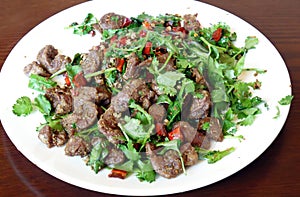 Chinese Grilled Dishes - - Grilled Kidney.