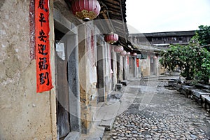 Chinese guangdong daoyunlou tulou