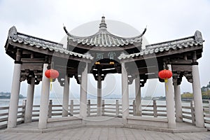 Chinese guangjiqiao ancient architecture