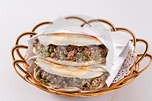 Chinese hamburger ,Shaanxi characteristic