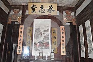 Chinese hanging wall banners