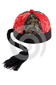 Chinese hat with clipping path