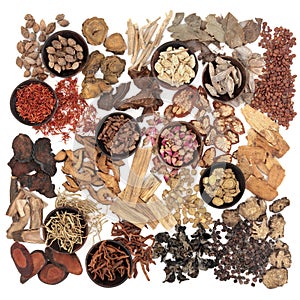 Chinese Herb Selection photo