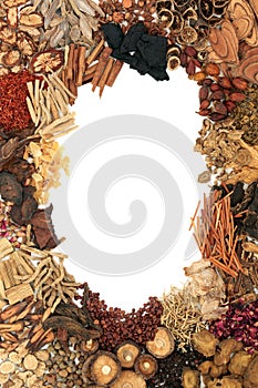 Chinese Herbal Medicine Border