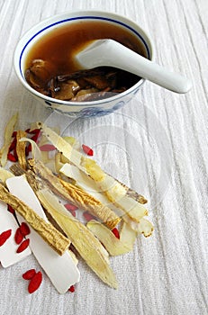 Chinese herbal medicine soup herbs ingredients