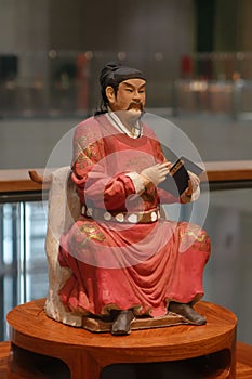 Chinese historical costume display