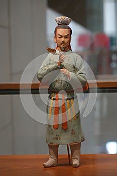 Chinese historical costume display