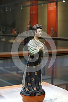 Chinese historical costume display