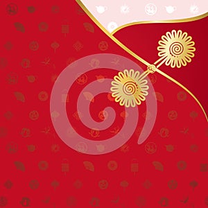 Chinese holiday greeting card