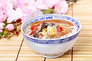 Chinese hot and sour soup