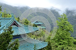 Chinese Hubei Wudang Mountains