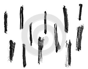 Chinese ink calligraphy brush